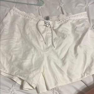 Catalina White Athletic Shorts Lightweight Comfort